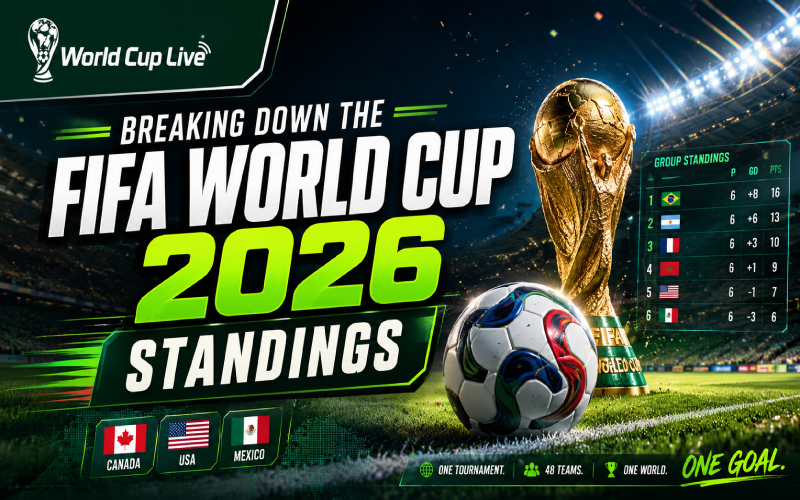 fifa world cup 2026 standings